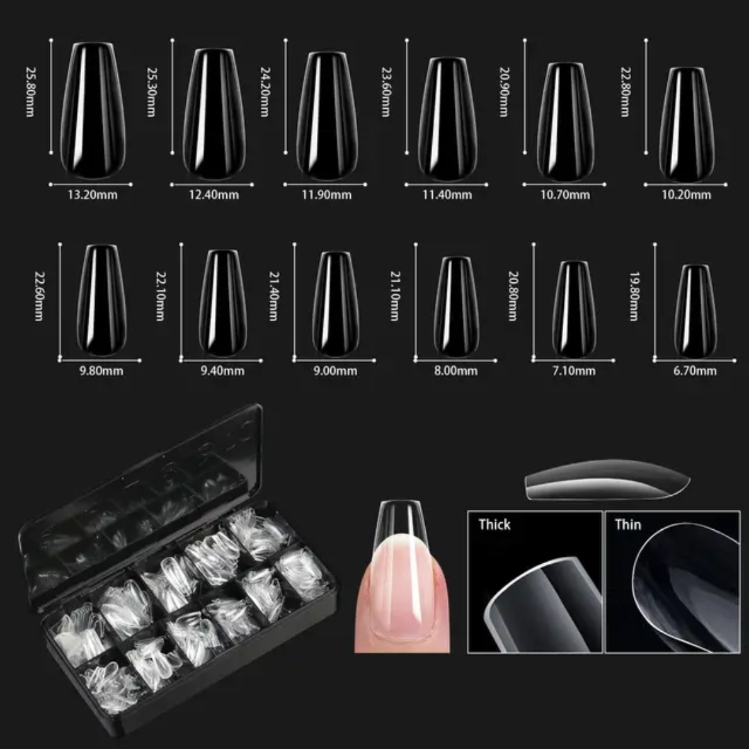 Gel Extensions - Coffin